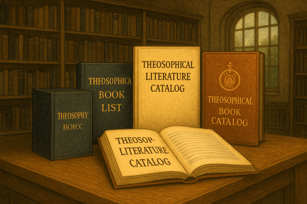 Theosophical books